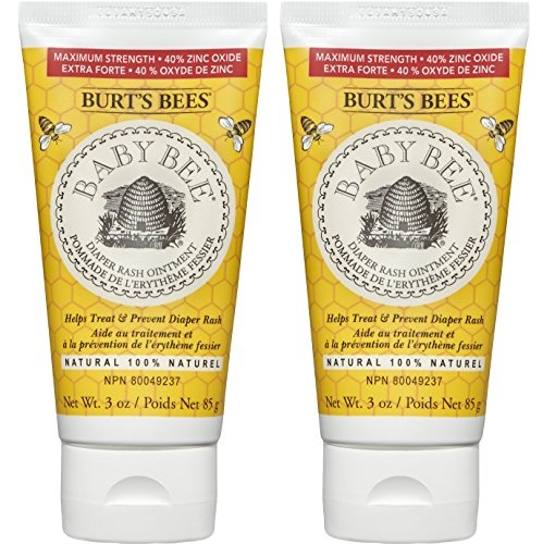 史低價！Burt』s Bees嬰兒護臀膏，3 oz/支，共2支，原價$17.98，現點擊coupon后僅售$9.35，免運費