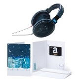 补货了！Sennheiser森海塞尔HD 600耳机 + $150 Amazon.com礼品卡 $399.95 免运费
