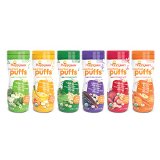 Happy Baby Organic Puff Variety Pack, 6 Count $11.99 FREE Shipping