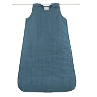 aden + anais 100% Cotton Muslin Cozy Plus Sleeping Bag, Blue, Large $34.73