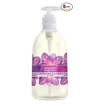Seventh Generation Hand Wash, Lavender Flower and Mint, 12 Ounce (Pack of 6) $10.76