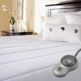Sunbeam Quilted Polyester Heated Mattress Pad with EasySet Pro Controller, Twin $34.99 FREE Shipping on orders over $49