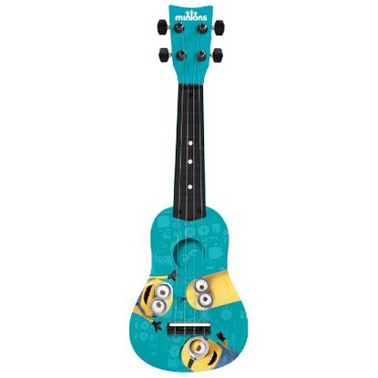  Universal小黃人吉他圖案兒童吉他玩具 特價僅售$14.31