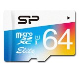 史低价！Silicon Power 64GB Elite MicroSD存储卡（带适配器）$14.75