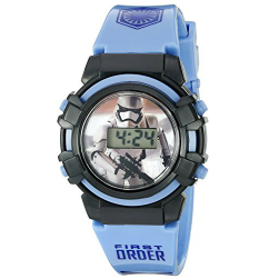 Star Wars Star Wars Kids' SWM3010 Digital Display Analog Quartz Blue Watch $5.98