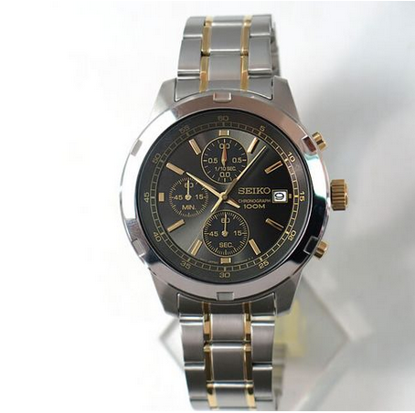 Ashford現有SEIKO 精工 SKS425 男款時裝腕錶，僅售$62.00需折扣碼