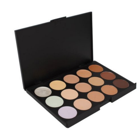 Amazon: NiceEshop Professional 15 Color Concealer Camouflage Makeup Palette,$4.98