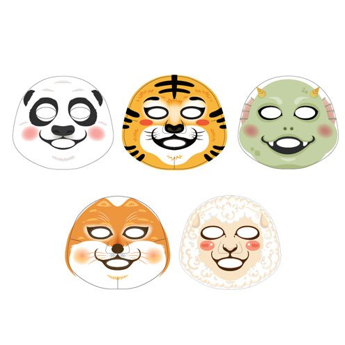 Amazon: The Face Shop Character Mask (Pack of 5 Different Characters), $12.50