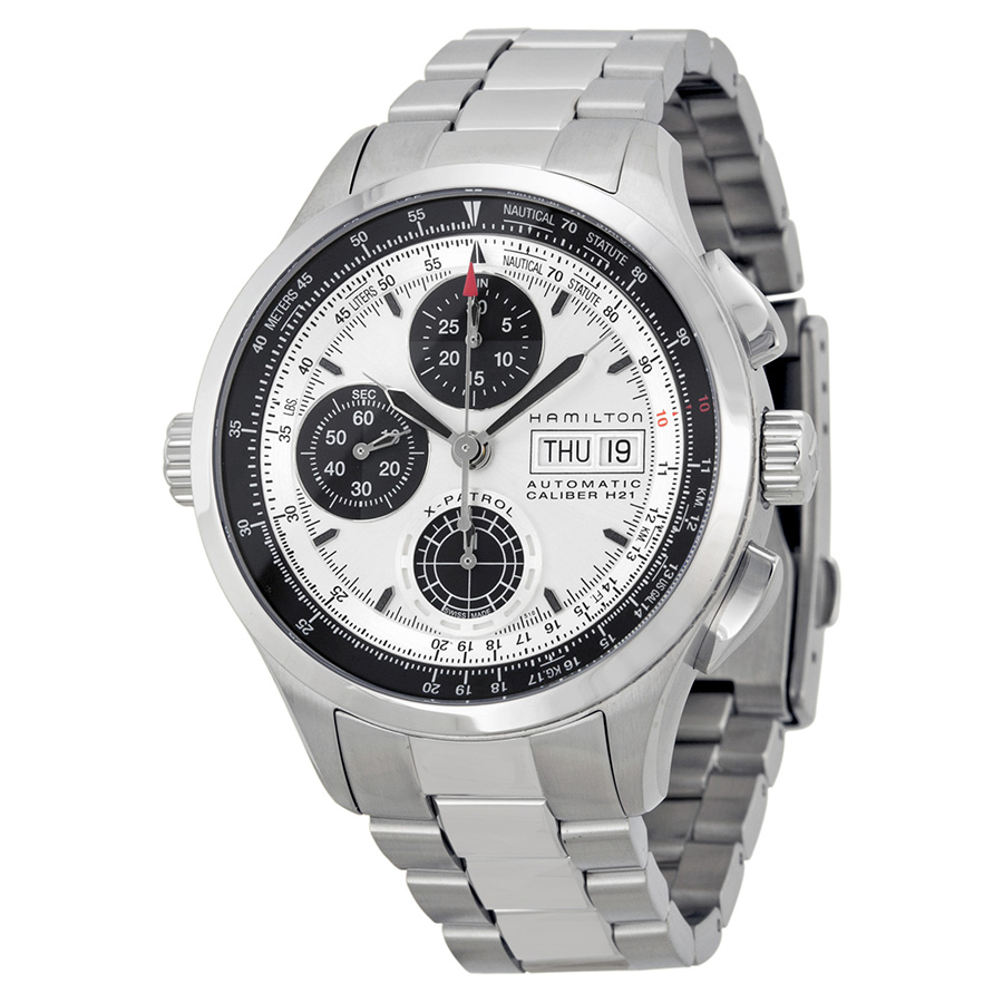 Hamilton Khaki Aviation X-Patrol 精密計時男士自動機械腕錶 用折扣碼后僅售$749
