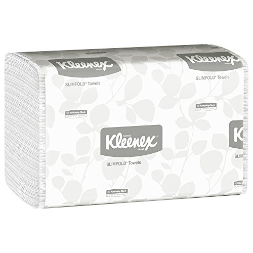 Kleenex 04442 Slimfold Paper Towels, 7 1/2 x 11 3/5, White, 90 per Pack (Case of 24 Packs) $19.78
